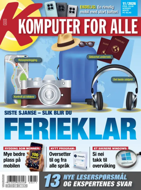 Cover of Komputer for alle (Norway)