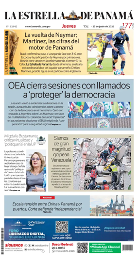Cover of La Estrella de Panama