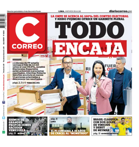 Cover of Diario Correo