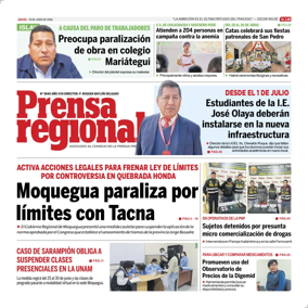 Cover of Prensa Regional