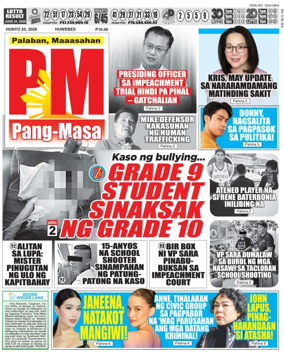 Cover of PM Pang-Masa