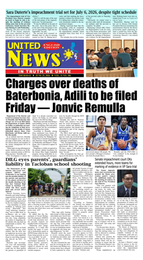 Cover of United News - English Edition