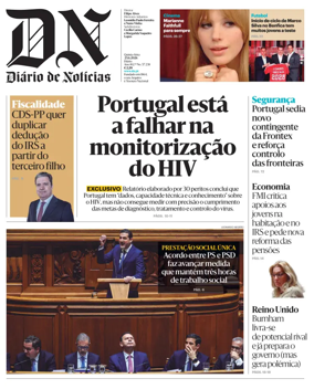 Cover of Diario de Noticias