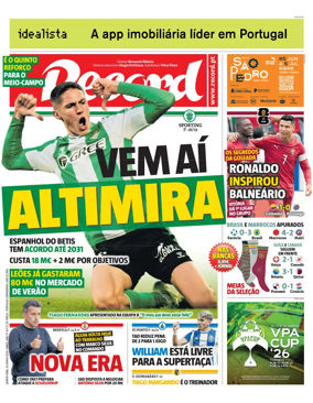 Cover of Record (Portugal)
