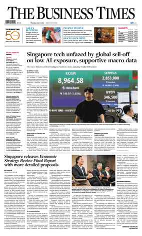 Cover of The Business Times