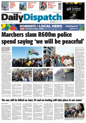 Cover of Daily Dispatch