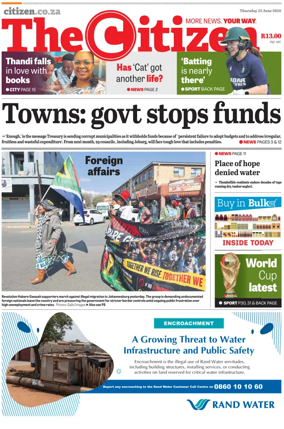 Cover of The Citizen (Gauteng)