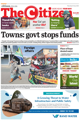 Cover of The Citizen (KZN)