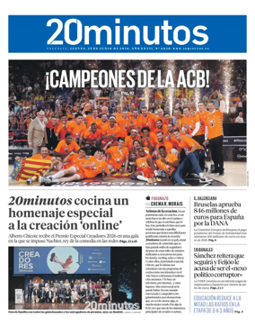Cover of 20 Minutos Valencia