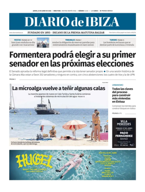 Cover of Diario de Ibiza