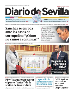 Cover of Diario de Sevilla