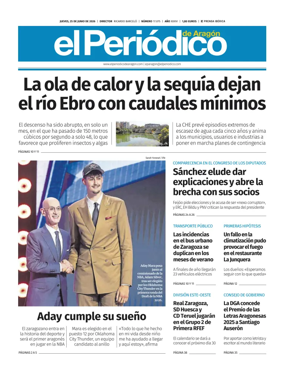 Cover of El Periodico Aragon