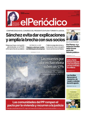 Cover of El Periodico - Castellano