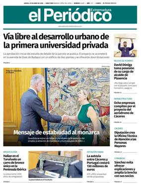 Cover of El Periodico Extremadura
