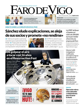 Cover of Faro de Vigo
