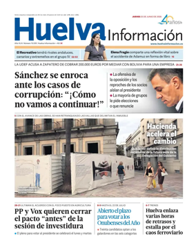 Cover of Huelva Informacion