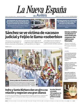 Cover of La Nueva Espana (Aviles)