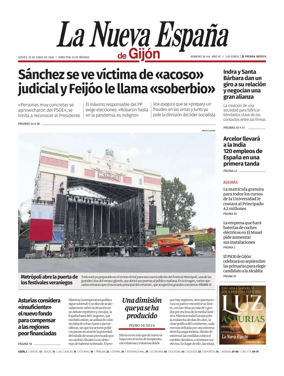 Cover of La Nueva Espana (Gijon)