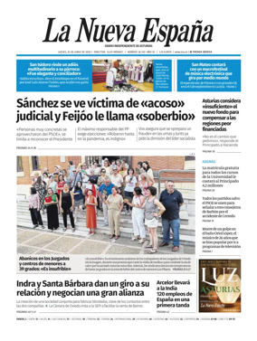Cover of La Nueva Espana (Oviedo)