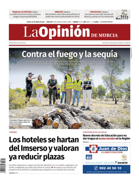 Cover of La Opinion de Murcia