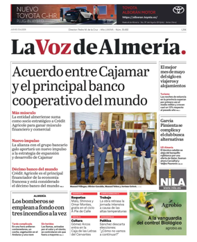 Cover of La Voz de Almeria