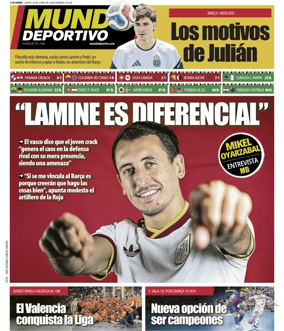 Cover of Mundo Deportivo (Barcelona)
