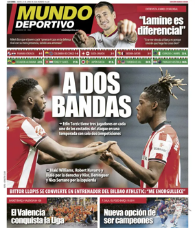 Cover of Mundo Deportivo (Bizkaia-Araba)
