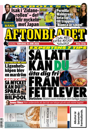 Cover of Aftonbladet