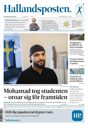 Cover of Hallandsposten