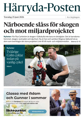 Cover of Harryda-Posten