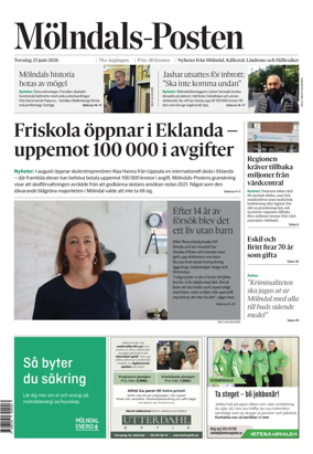 Cover of Molndals-Posten