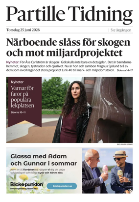 Cover of Partille Tidning