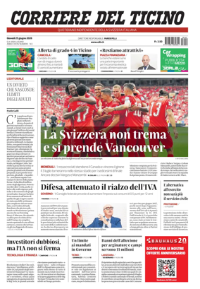 Cover of Corriere del Ticino