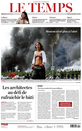 Cover of Le Temps