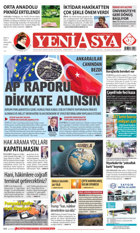 Cover of Yeni Asya
