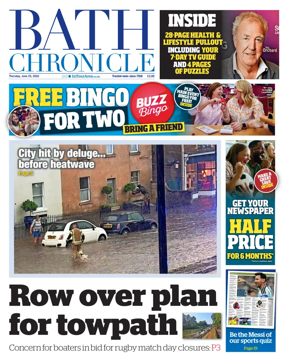Cover of Bath Chronicle