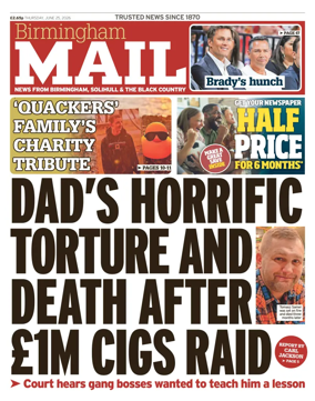 Cover of Birmingham Mail