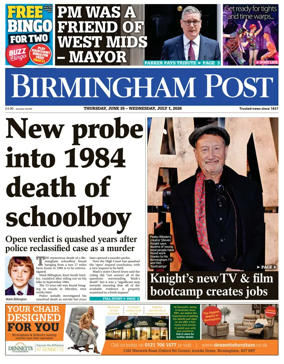 Cover of Birmingham Post