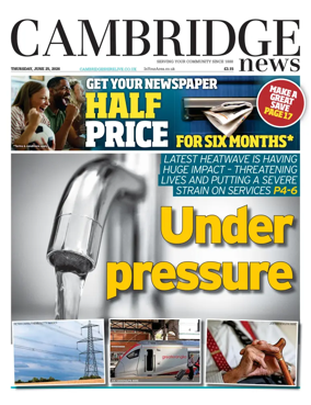 Cover of Cambridge News