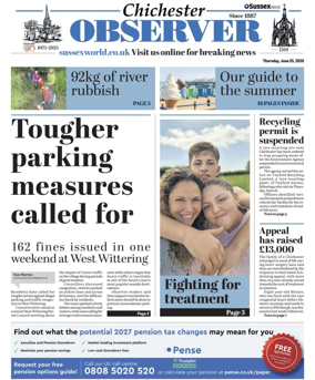 Cover of Chichester Observer