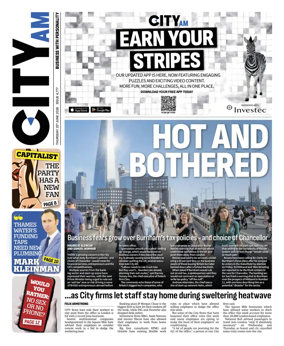 Cover of City AM