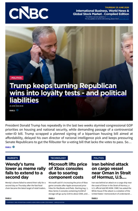Cover of CNBC