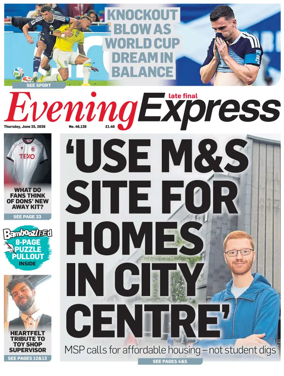 Cover of Evening Express