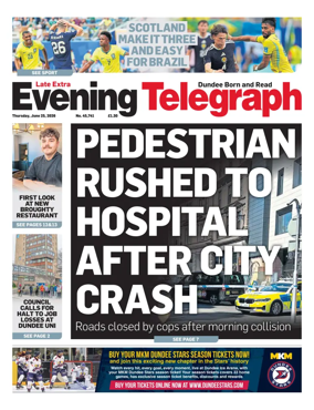 Cover of Evening Telegraph (First Edition)