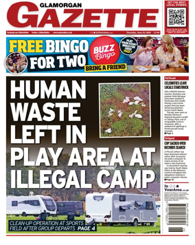Cover of Glamorgan Gazette