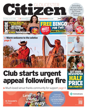 Cover of Gloucester Citizen