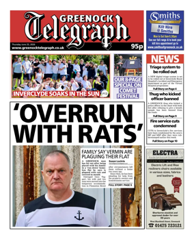 Cover of Greenock Telegraph