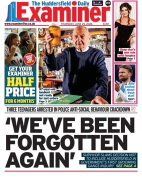 Cover of Huddersfield Daily Examiner