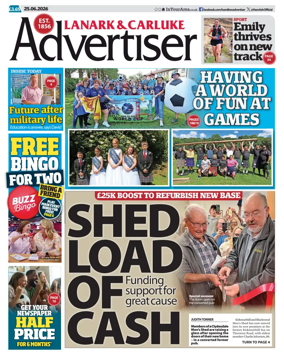 Cover of Lanark & Carluke Advertiser