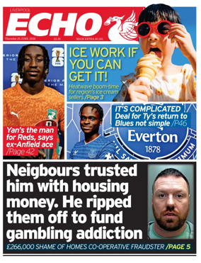 Cover of Liverpool Echo